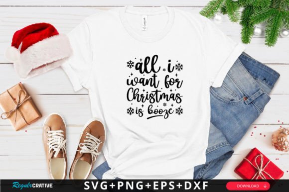 All I Want for Christmas SVG Embroidery Design