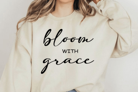 Bloom with Grace Christian Graphics for Crafts
