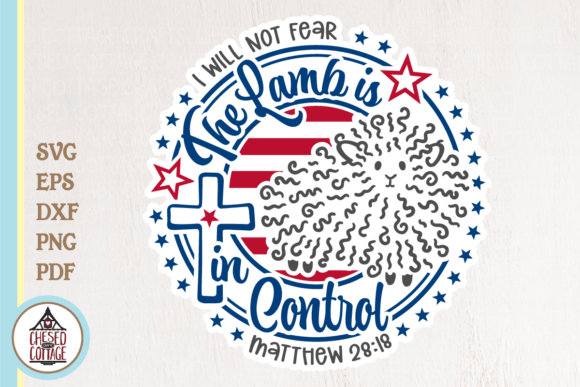Christian Graphics for Faithful Crafts: The Lamb is in Control