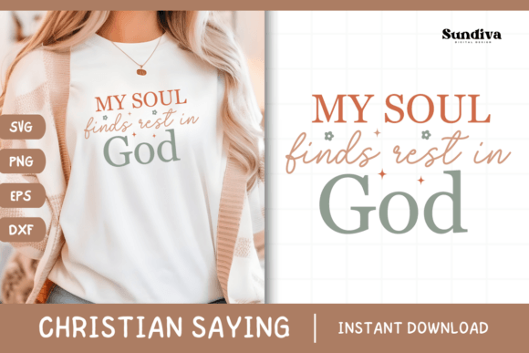 Christian Quotes SVG Faith Sayings 6 for Crafts and Graphics