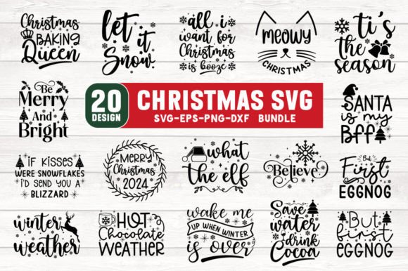 Christmas SVG Bundle: A Versatile Graphic for Crafty Publishers