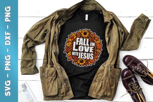 Fall in Love Jesus Thanksgiving SVG: A Crafty Graphics Gem