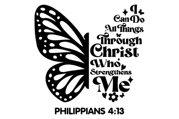Philippians Bible Verse Svg PNG for Creative Crafts
