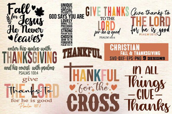 Review: Fall, Thanksgiving, Christian SVG Bundle
