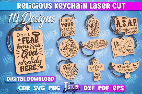 Review: Religious Keychain Laser Design for Crafts & Graphics