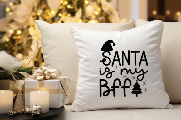 Review: Santa is My Bff SVG Design for Local Business Graphics